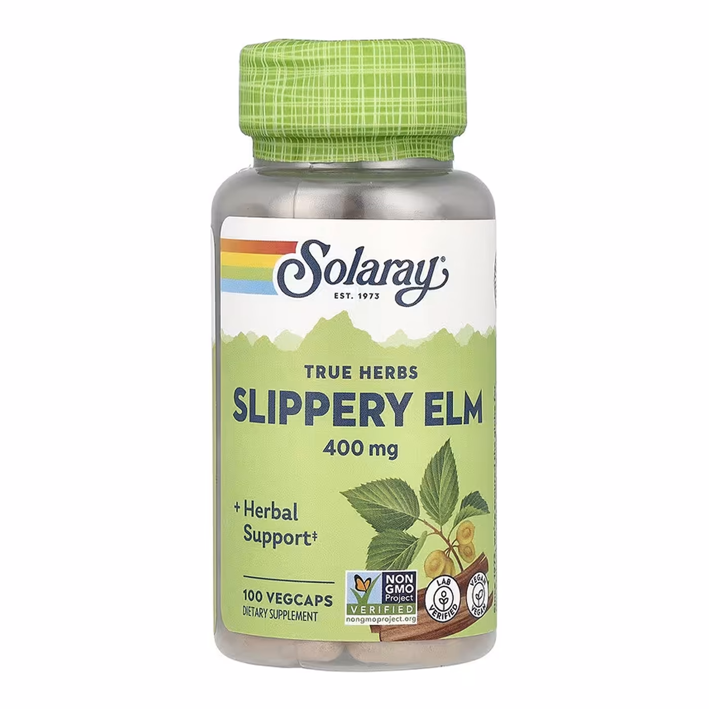 Slippery Elm Bark 400mg - 100 vcaps