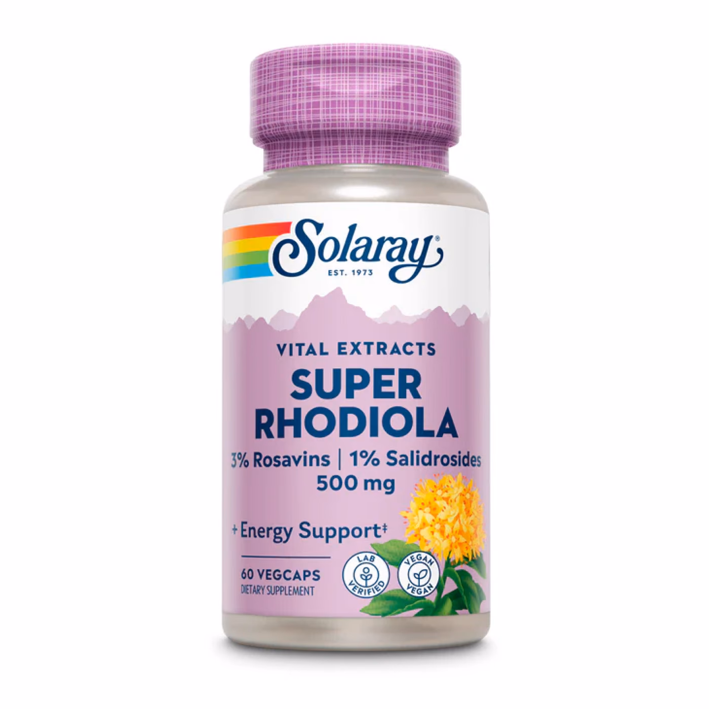 Super Rhodiola Root Extract 500mg - 60 vcaps