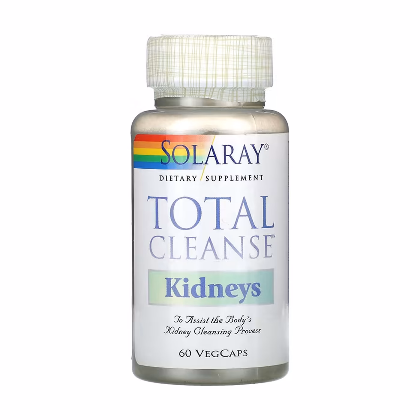 Solaray Total Cleanse Kidney, 60 вегетарианских капсул
