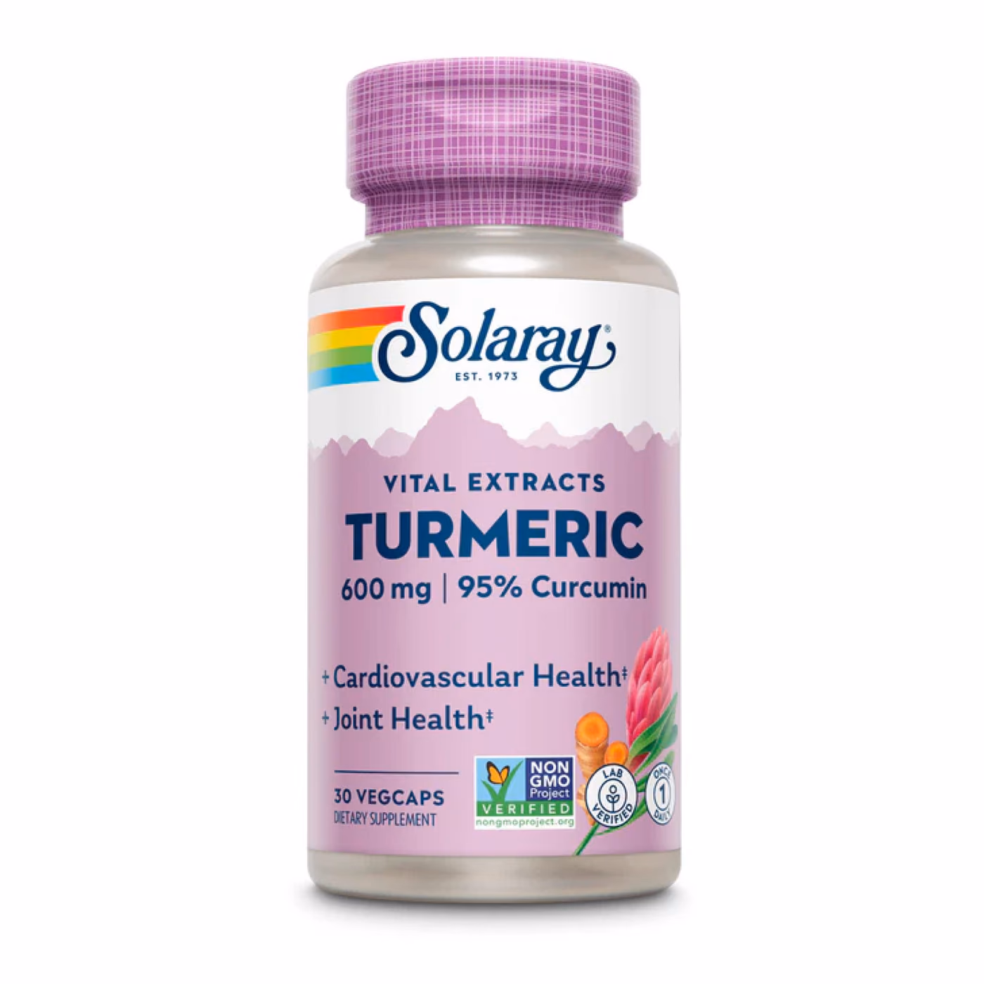Turmeric Root Extract One 600mg - 30 vcaps
