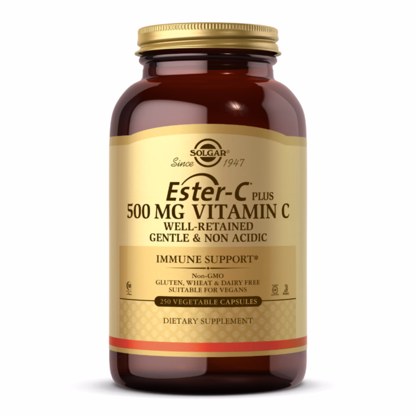 Solgar Ester-C® Plus 500 мг витамина C, 250 растительных капсул