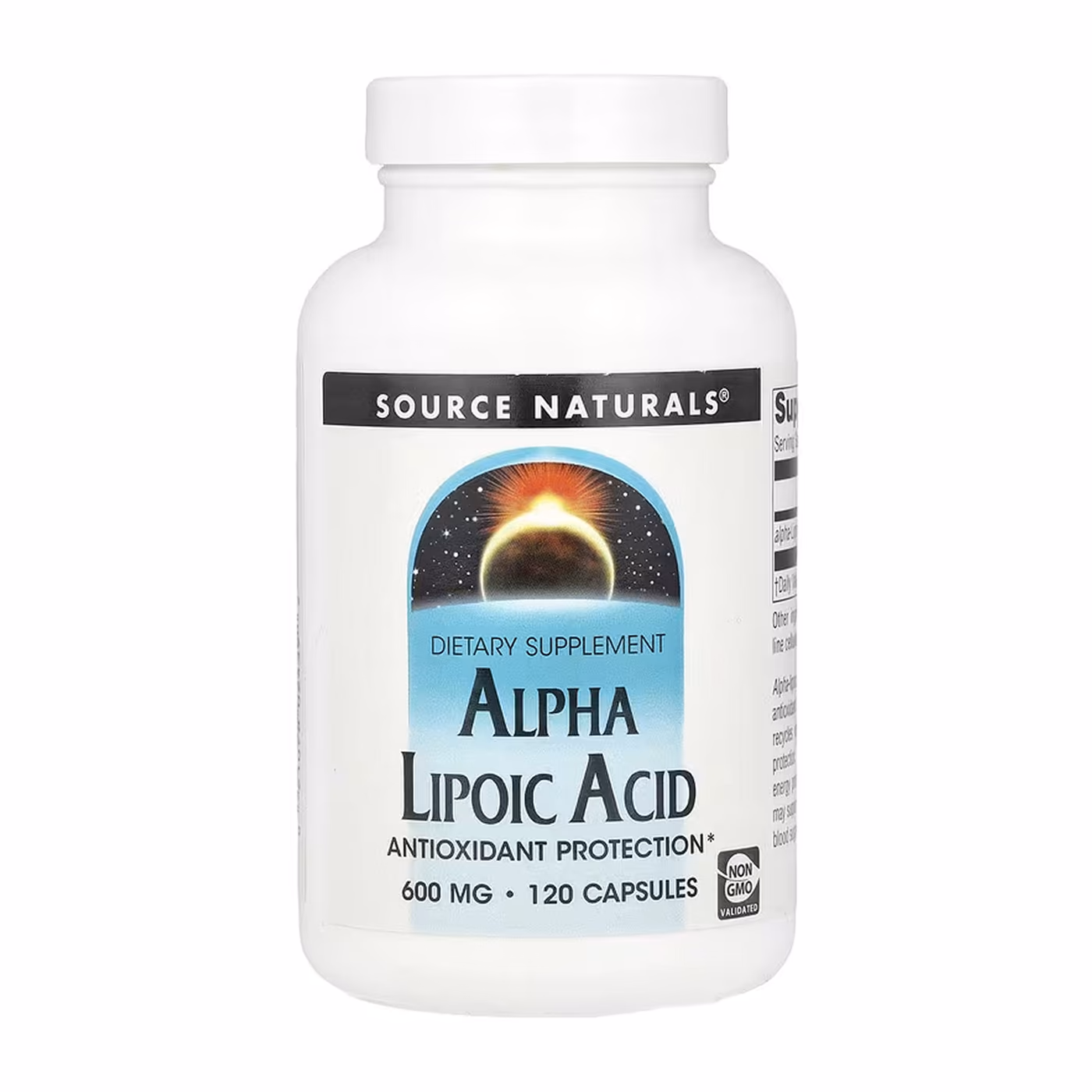 Source Naturals Alpha Lipoic Acid 600 mg, 120 капсул