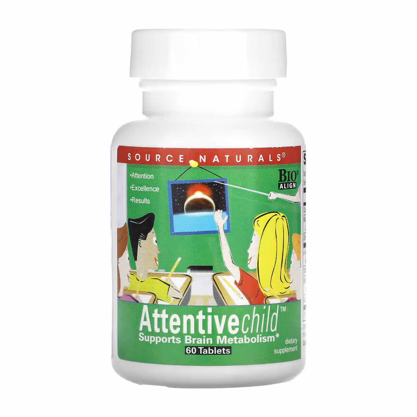 Source Naturals Attentive Child™ — 60 таблеток