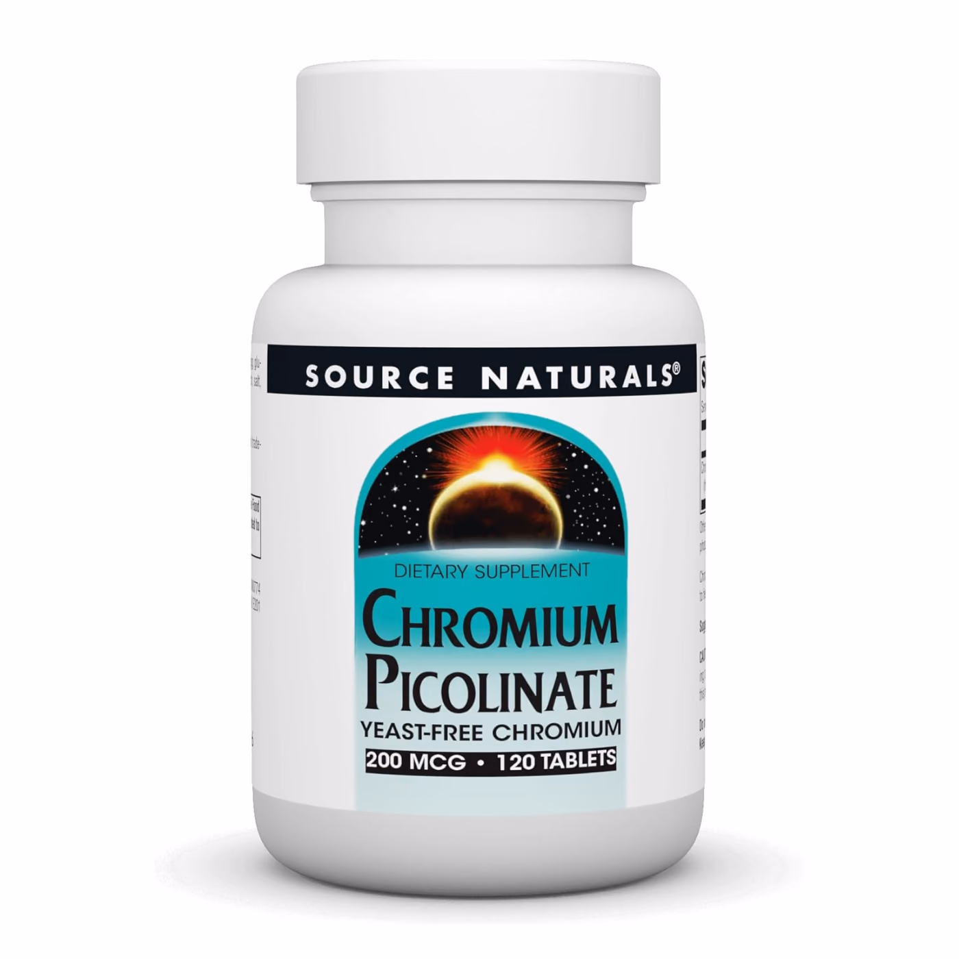 Chromium Picolinate 200 mcg Yeast Free - 120 tabs
