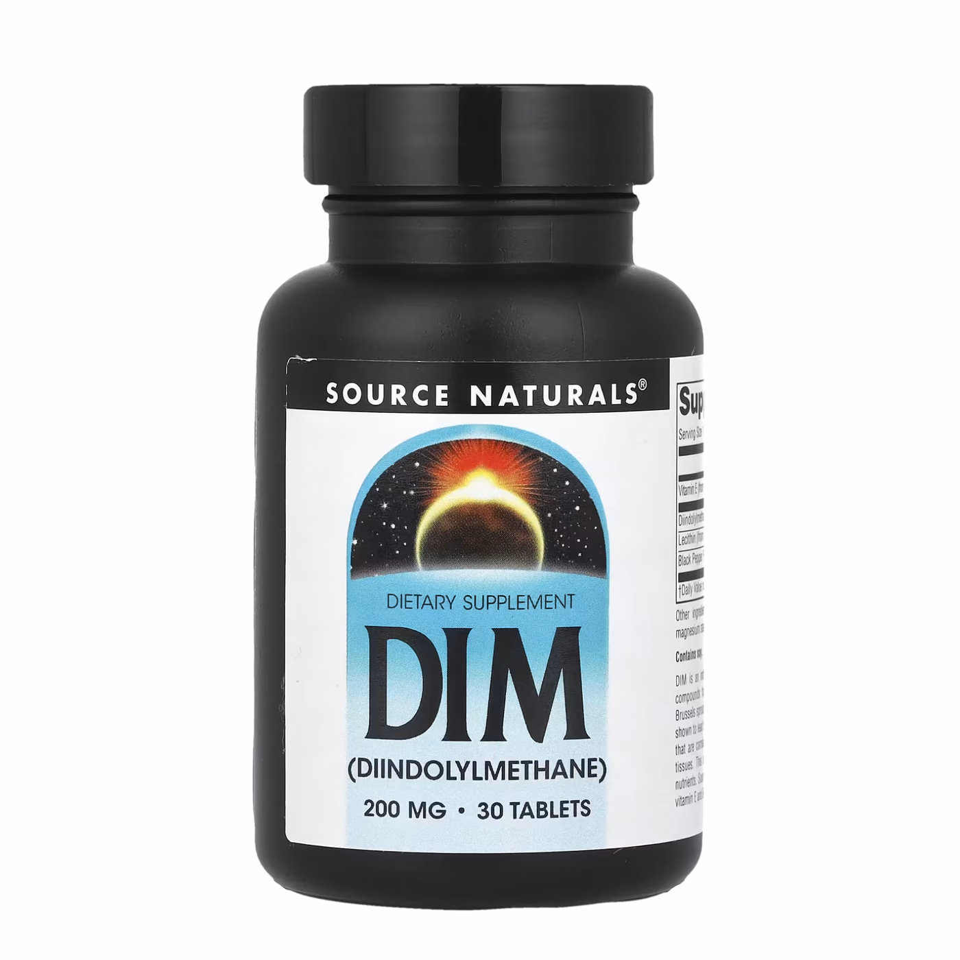 Source Naturals DIM (дииндолилметан) 200 мг, 30 таблеток