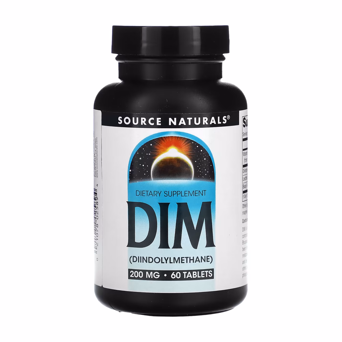 Source Naturals DIM (дииндолилметан) 200 мг, 60 таблеток