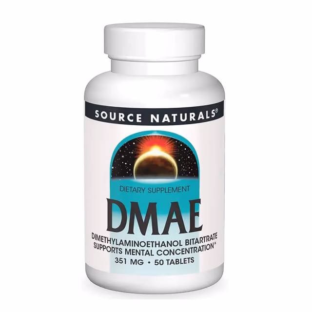 Source Naturals DMAE 351 мг, 50 таблеток