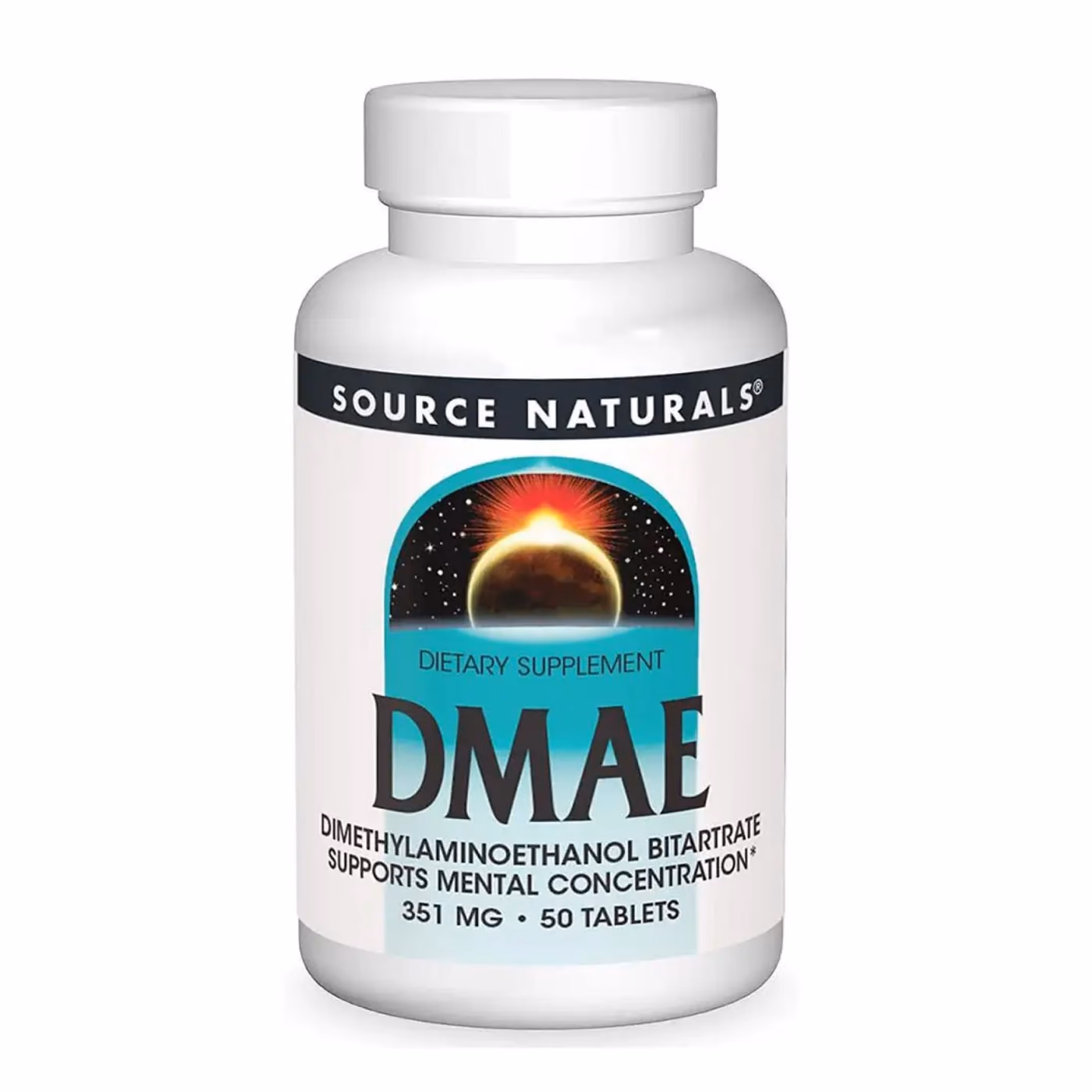 Source Naturals DMAE 351 мг, 50 таблеток