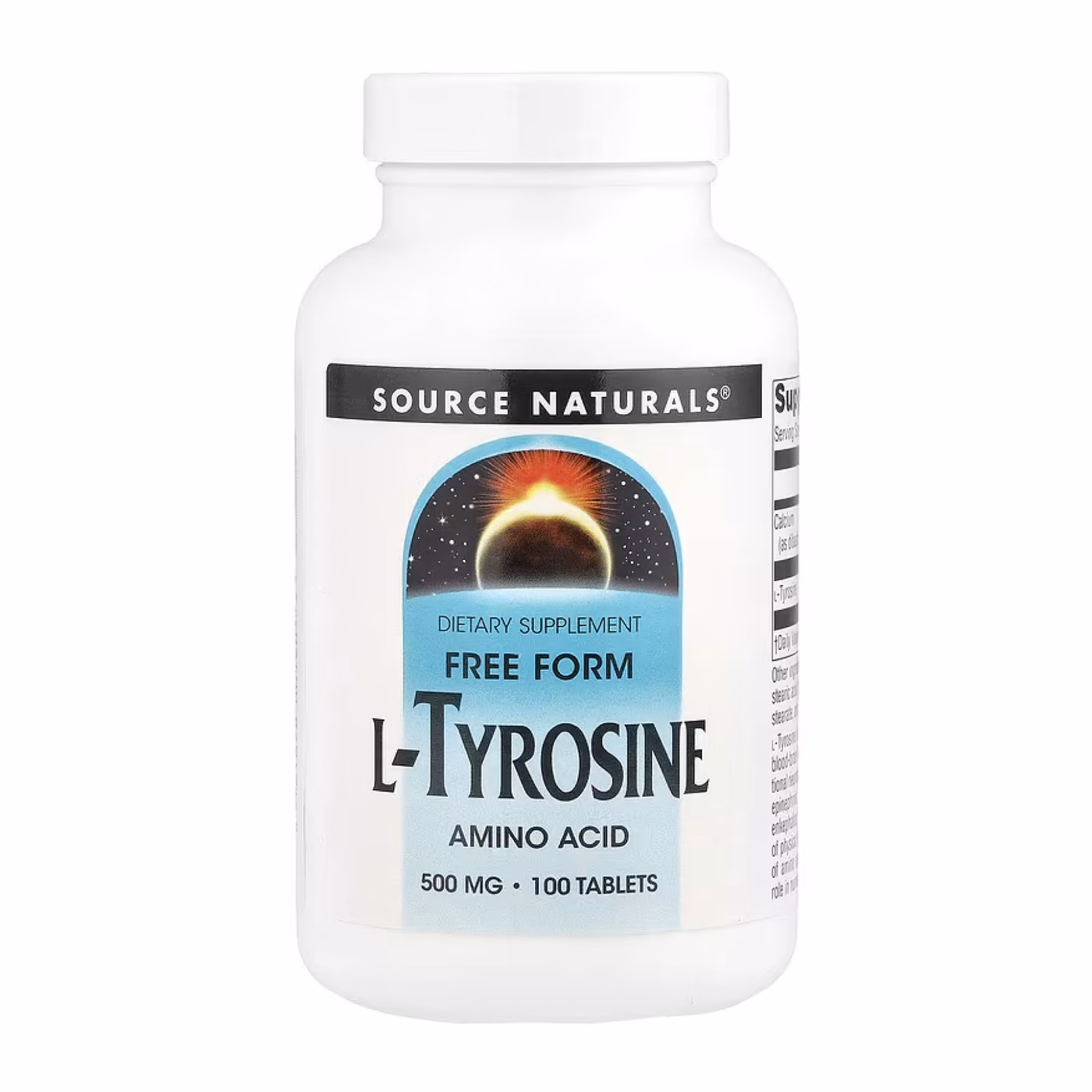 L-Tyrosine 500mg - 100 tabs