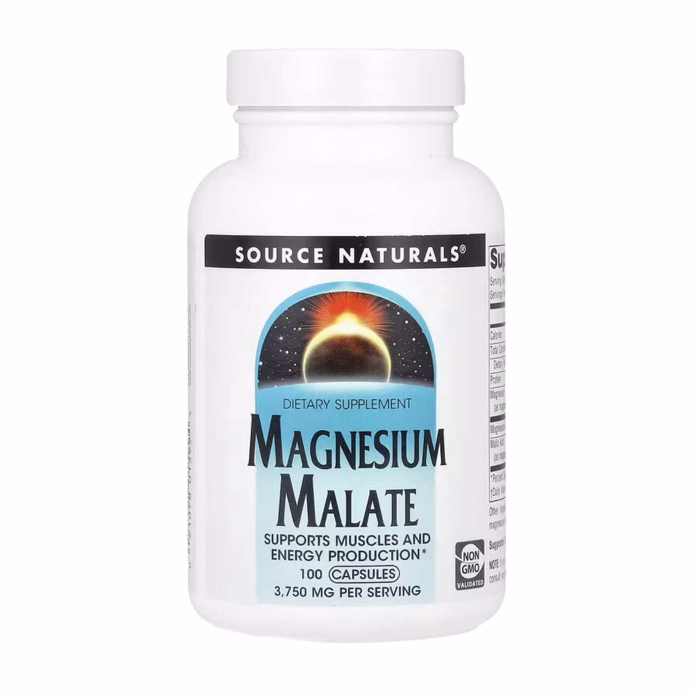 Source Naturals Magnesium Malate 625 mg — 100 капсул