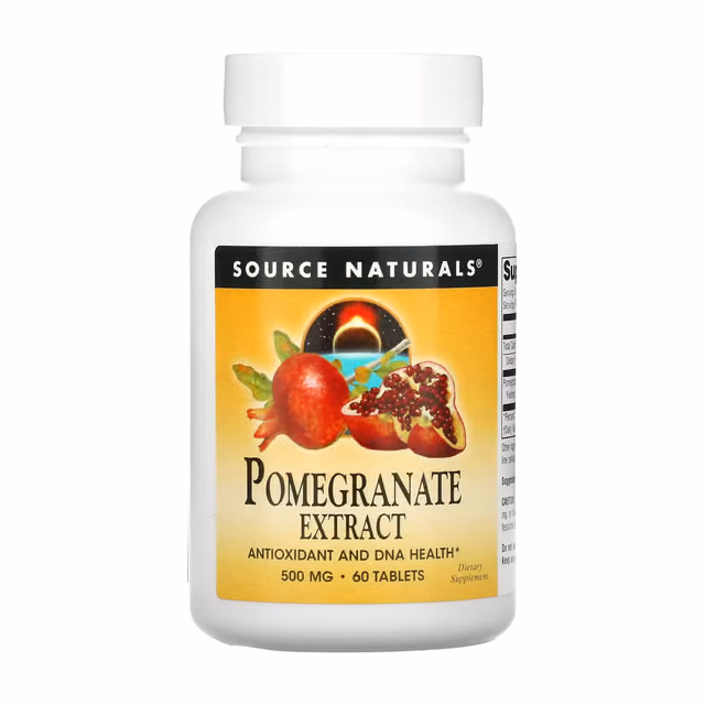 Source Naturals Pomegranate Extract 500 мг, 60 таблеток