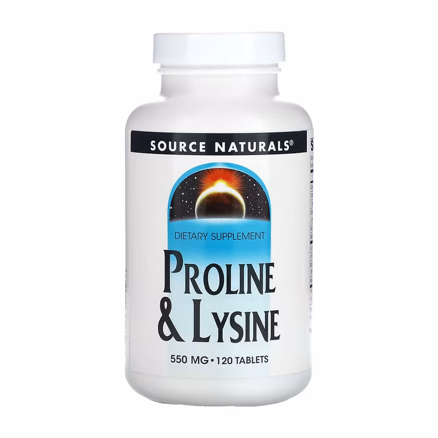 Proline & Lysine 550 mg - 120 tabs