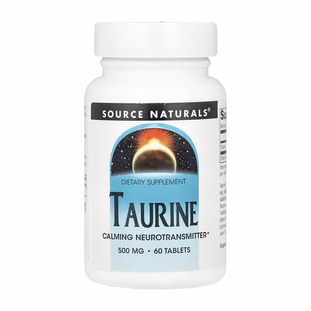 Taurine 500 mg - 60 tabs