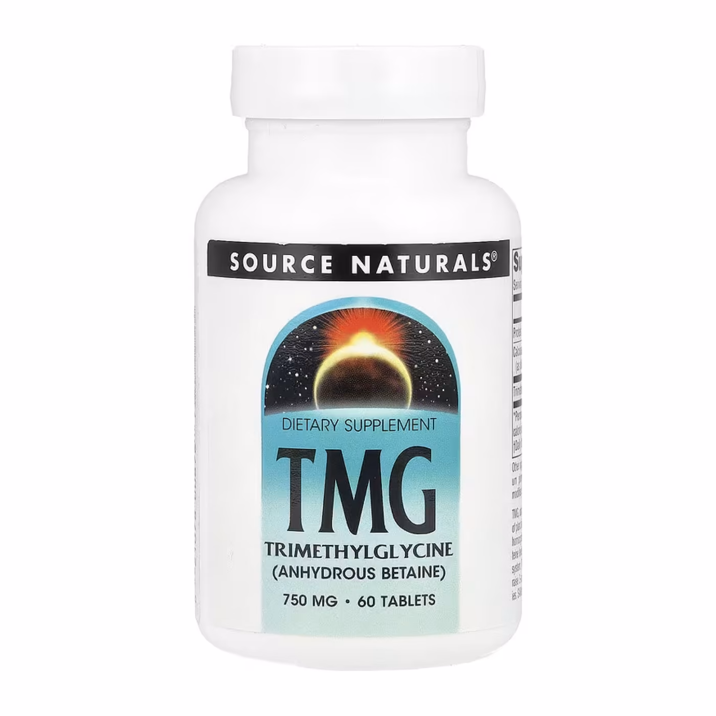Source Naturals TMG 750 мг, 60 таблеток