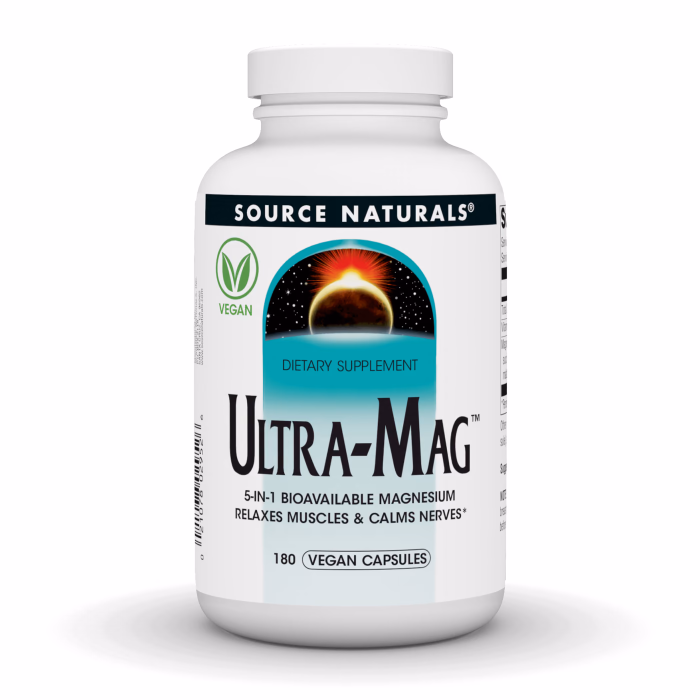 Source Naturals Ultra-Mag, 180 веганских капсул