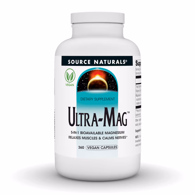 Source Naturals Ultra-Mag, 360 веганских капсул