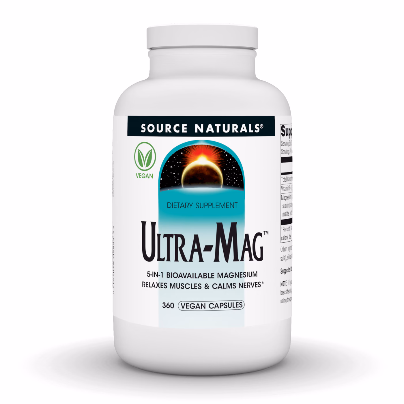 Source Naturals Ultra-Mag, 360 веганских капсул