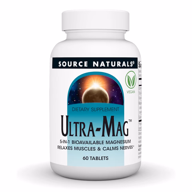 Source Naturals Ultra-Mag Magnesium Complex, 60 таблеток