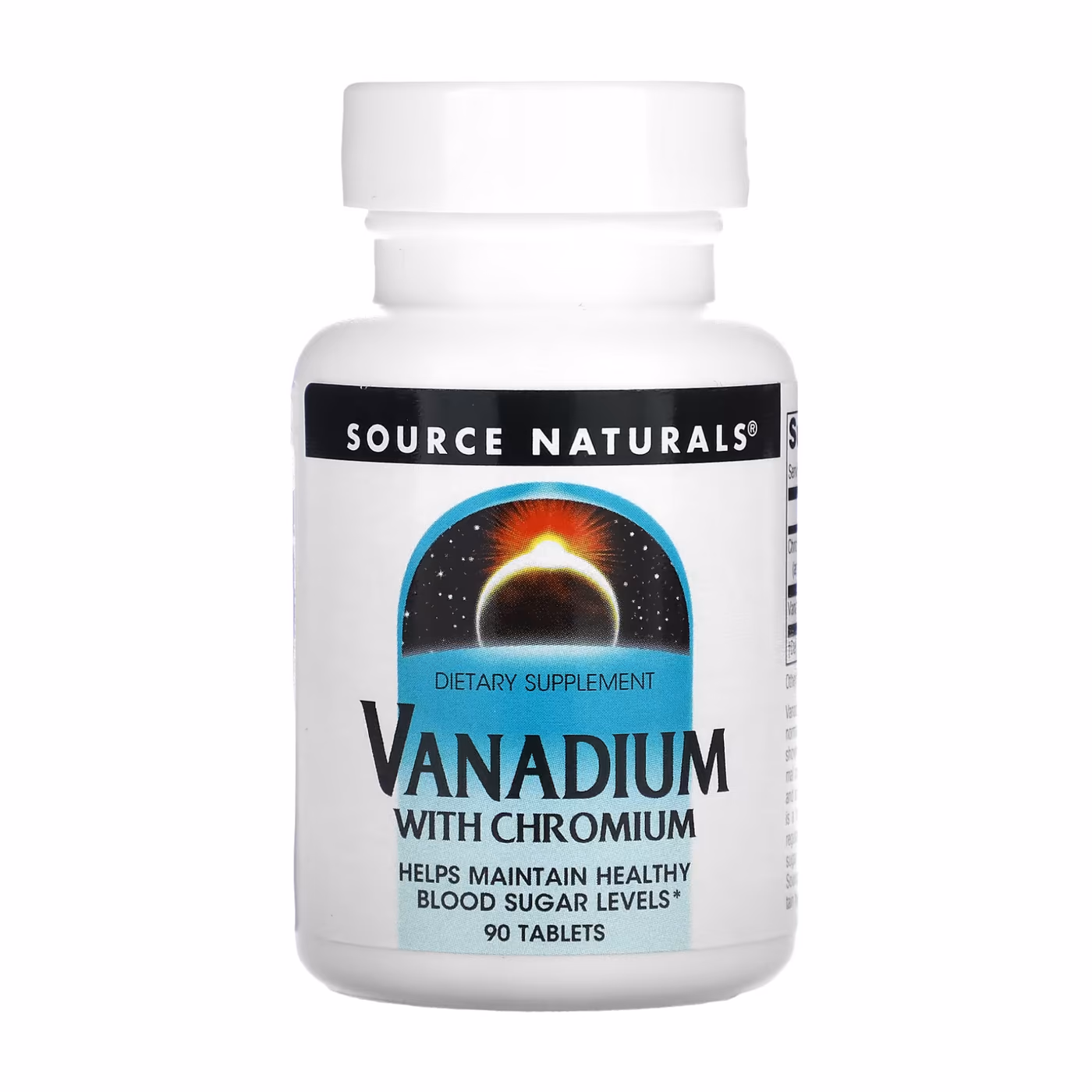 Source Naturals Vanadium with Chromium, 90 таблеток