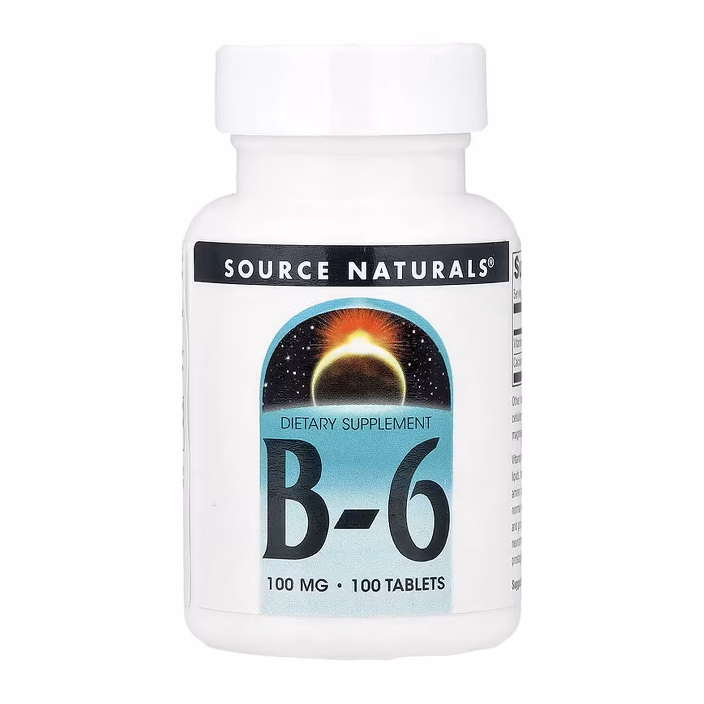 Vitamin B-6 100 mg - 100 tabs