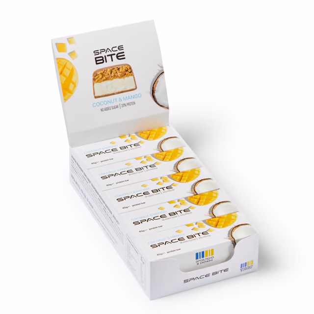 Space Food Space Bite Coconut & Mango, 10 × 45 г
