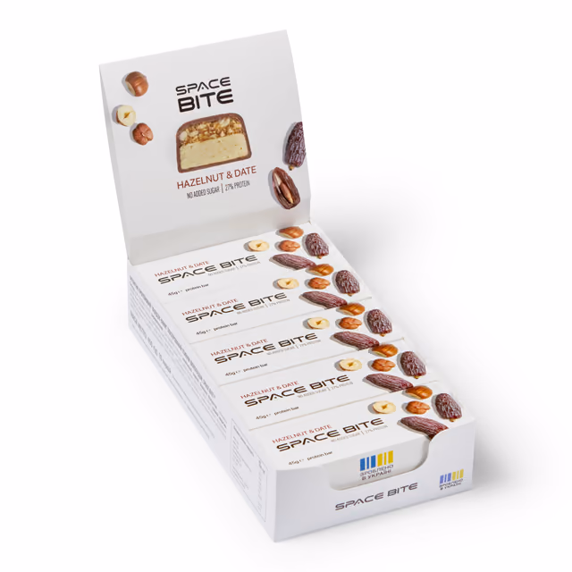 Space Bite - 10x45g Hazelnut Date
