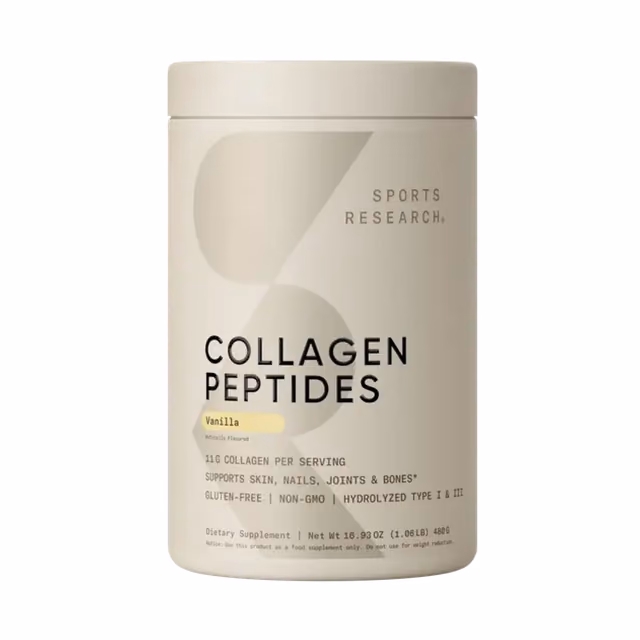 Sport Research Collagen Peptides, ваниль, 480 г