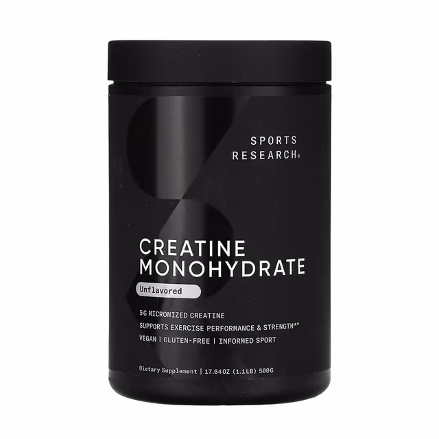 Sports Research Creatine Monohydrate, 500 г