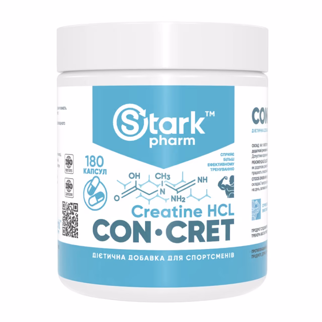 Stark Pharm CON-CRET Creatine HCl 750 мг, 180 капсул