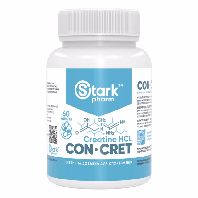 Stark Pharm CON-CRET Creatine HCL 750 мг, 60 капсул