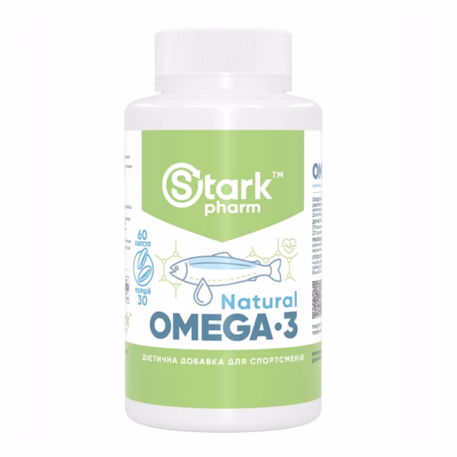 Stark Pharm Natural Omega 3, 60 капсул