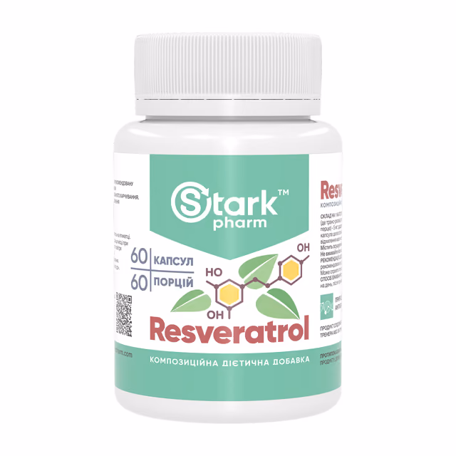 Stark Pharm Resveratrol 100 mg — 60 капсул