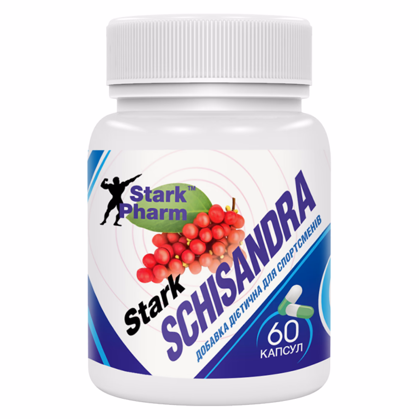 Stark Pharm Schisandra 180 мг, 60 капсул