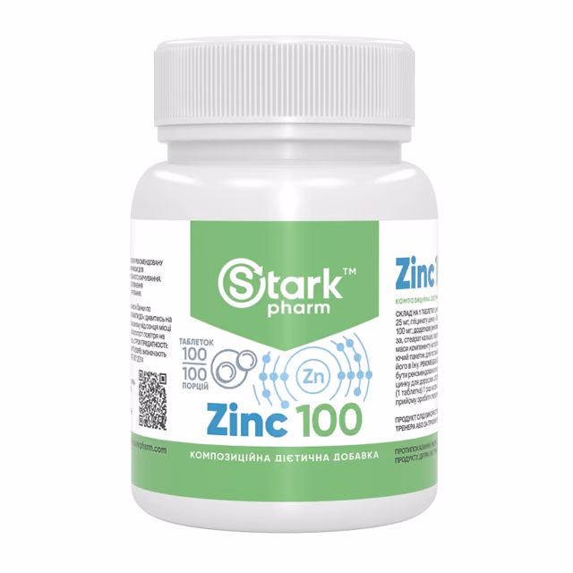 Stark Pharm Zinc 100 мг, 100 таблеток