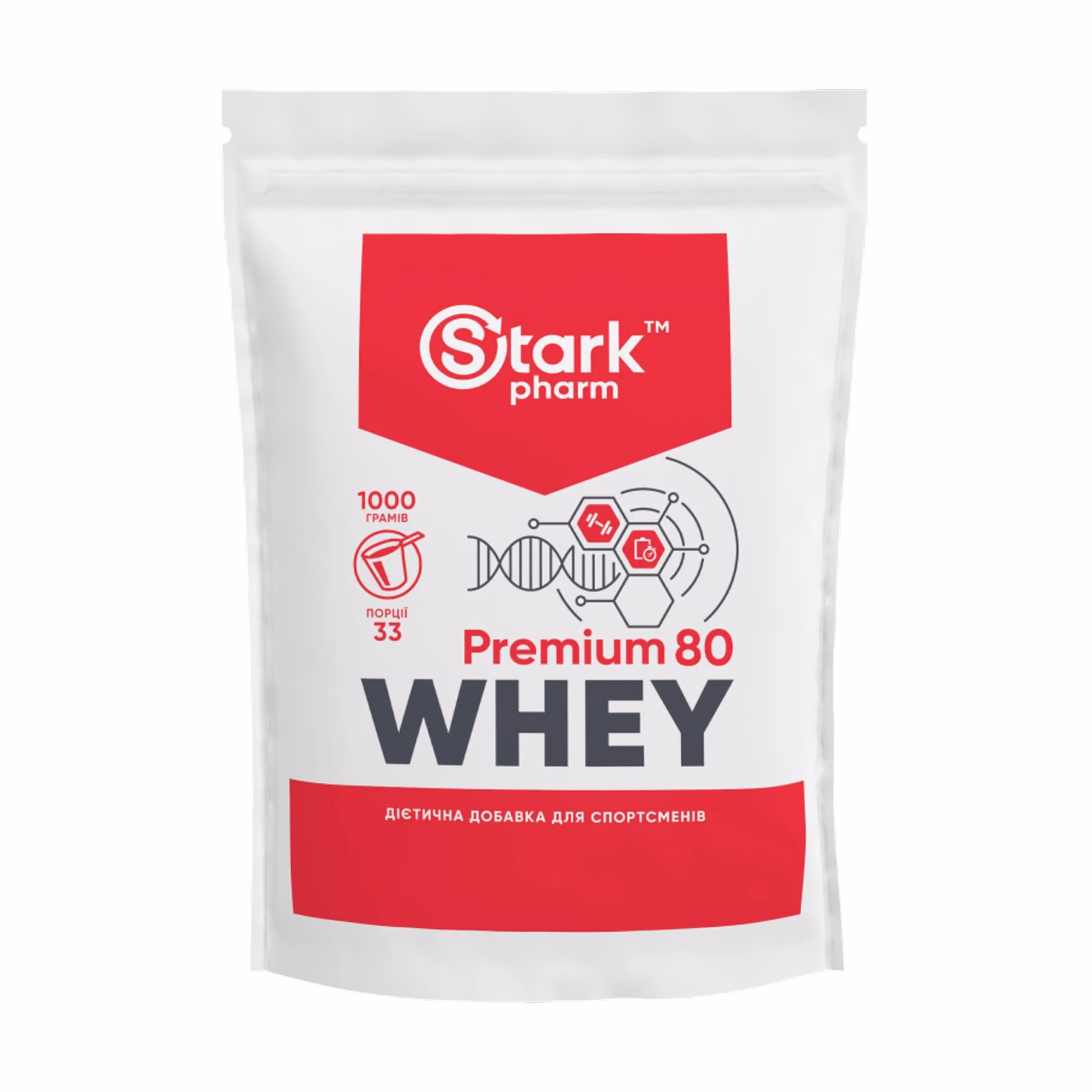 Whey 80 Premium - 1000g Double Chocolate