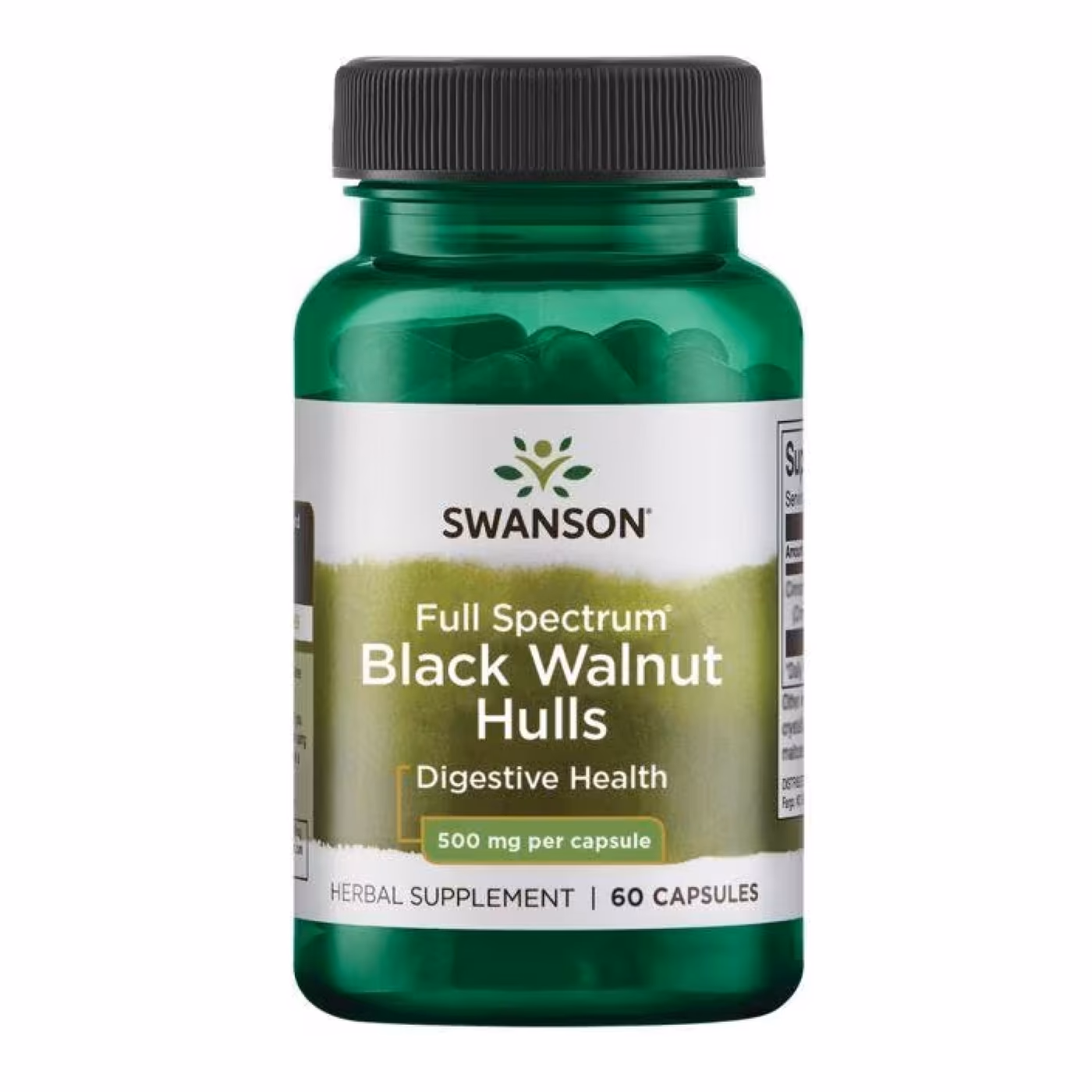 Black Walnut Hulls 500mg - 60caps