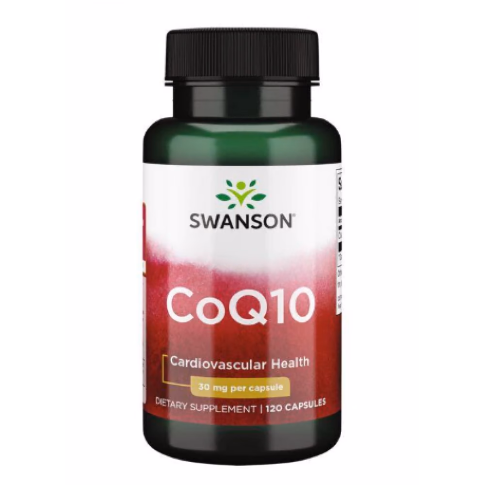 Swanson CoQ10 30 мг, 120 капсул