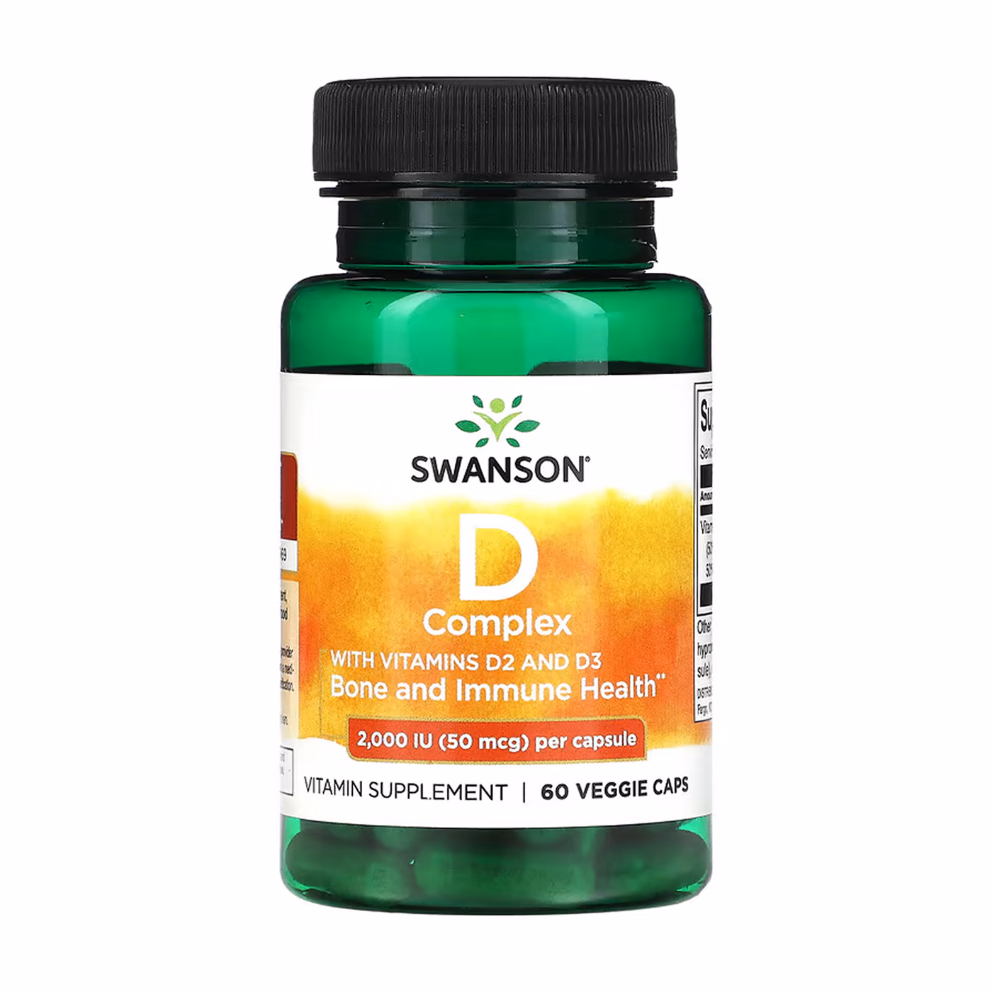 D Complex D2 abd D3 2000iu(50mcg) - 60caps