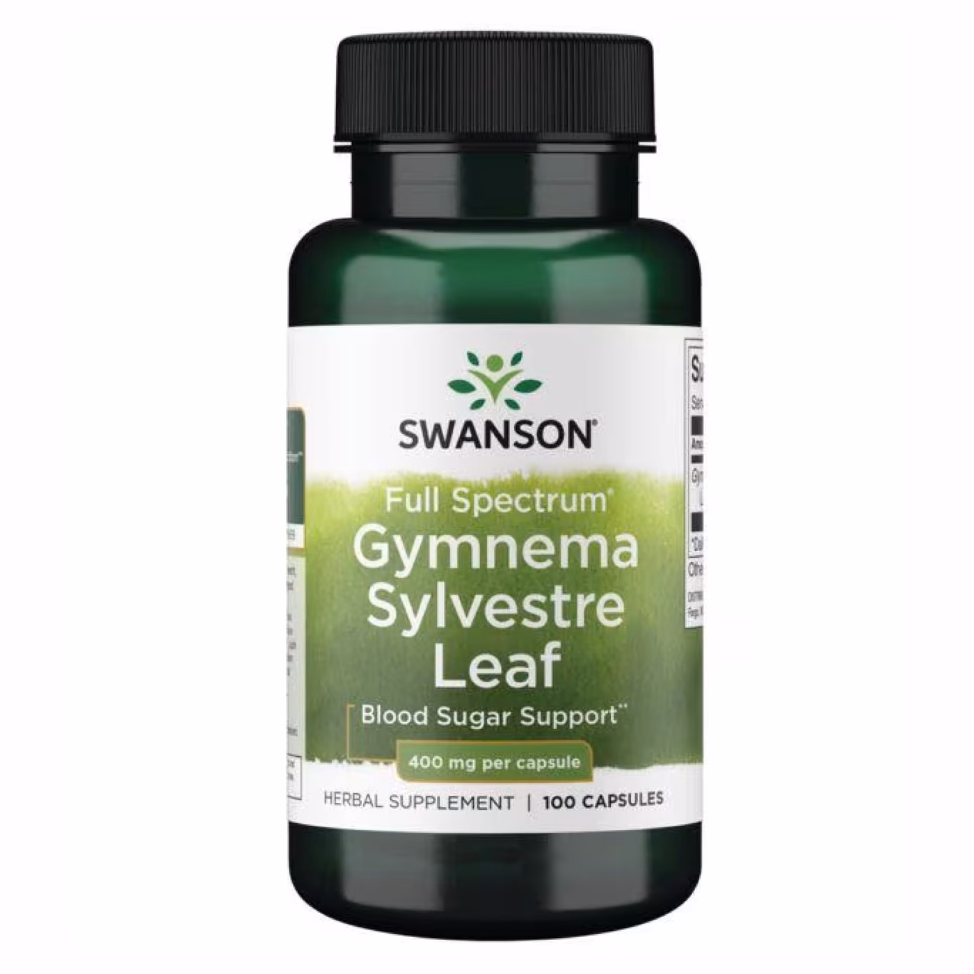Swanson Full Spectrum Gymnema Sylvestre Leaf 400 мг — 100 капсул