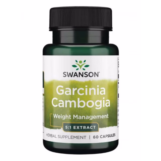 Swanson Garcinia Cambogia 5:1 Extract 80 mg — 60 капсул