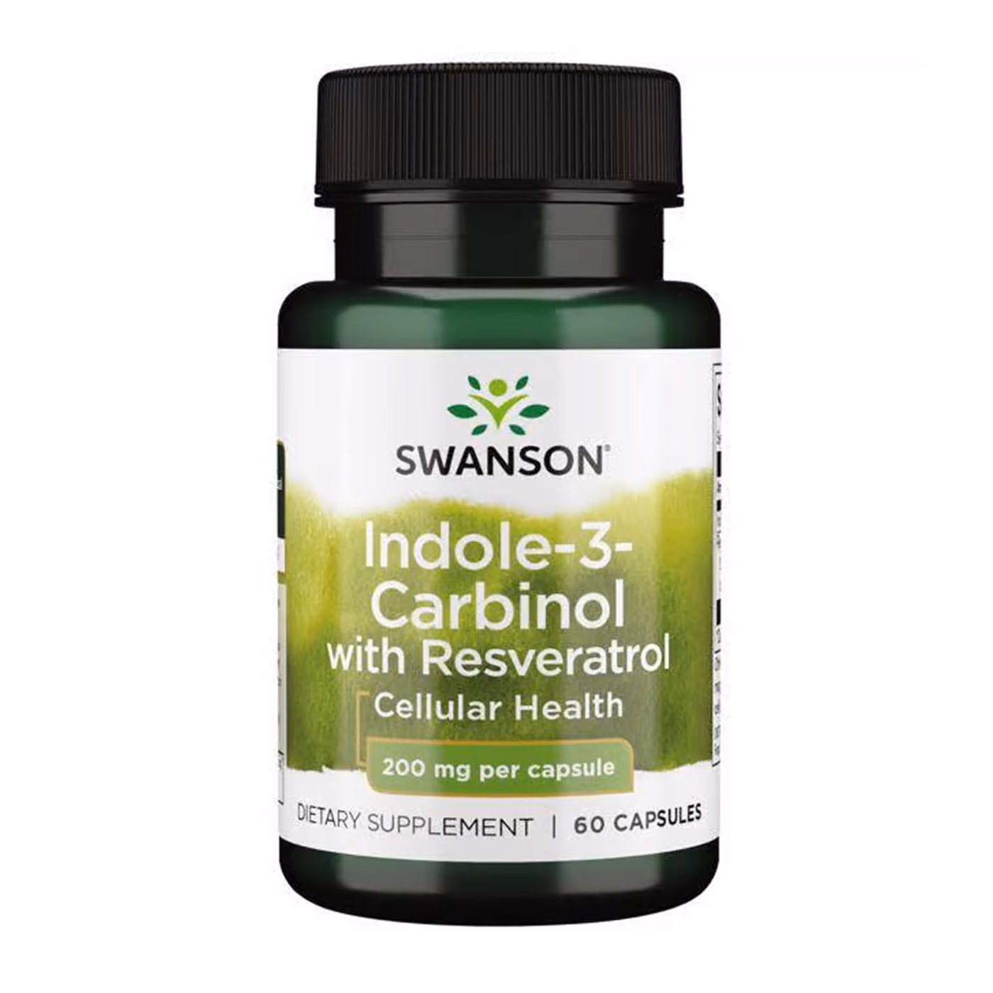 Swanson Indole-3-Carbinol with Resveratrol 200 мг — 60 капсул