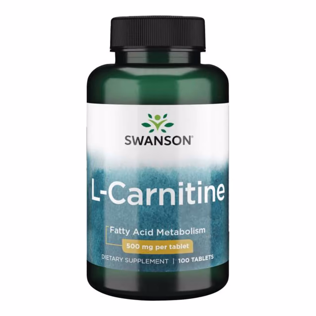 Swanson L-Carnitine 500 мг, 100 таблеток