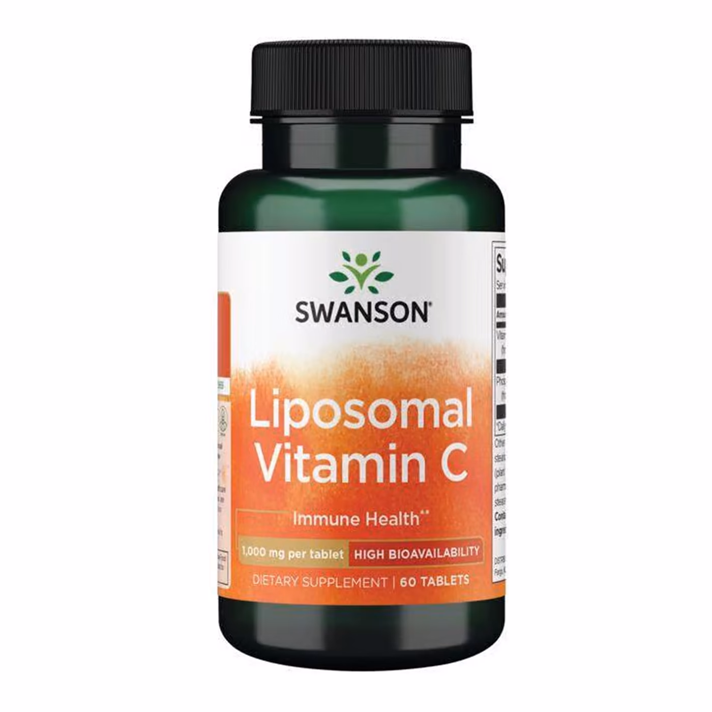 Liposomal Vitamin C - High Bioavailability 1000 mg - 60 tabs