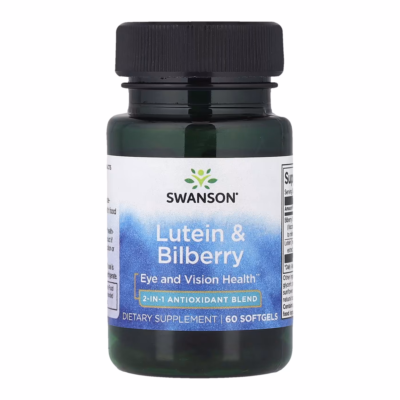 Swanson Lutein & Bilberry, 60 софтгелей