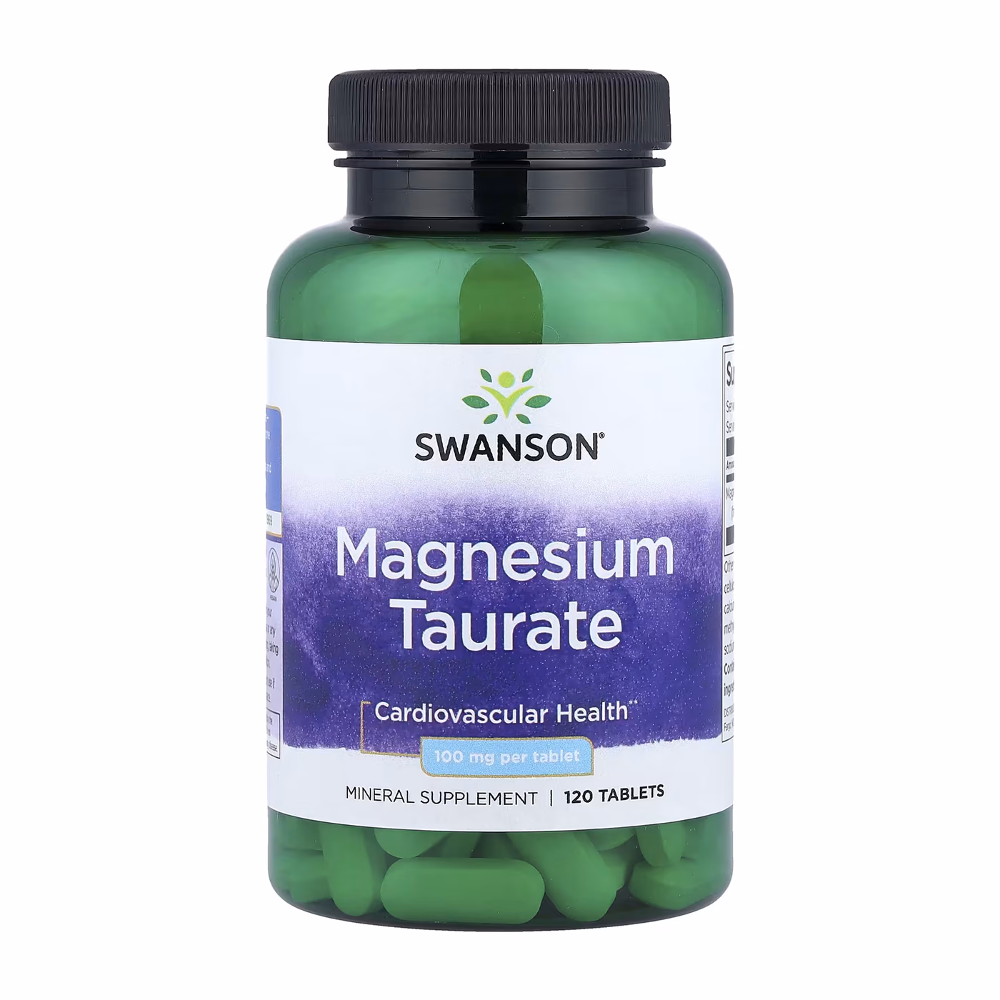 Swanson Magnesium Taurate 100 мг, 120 таблеток