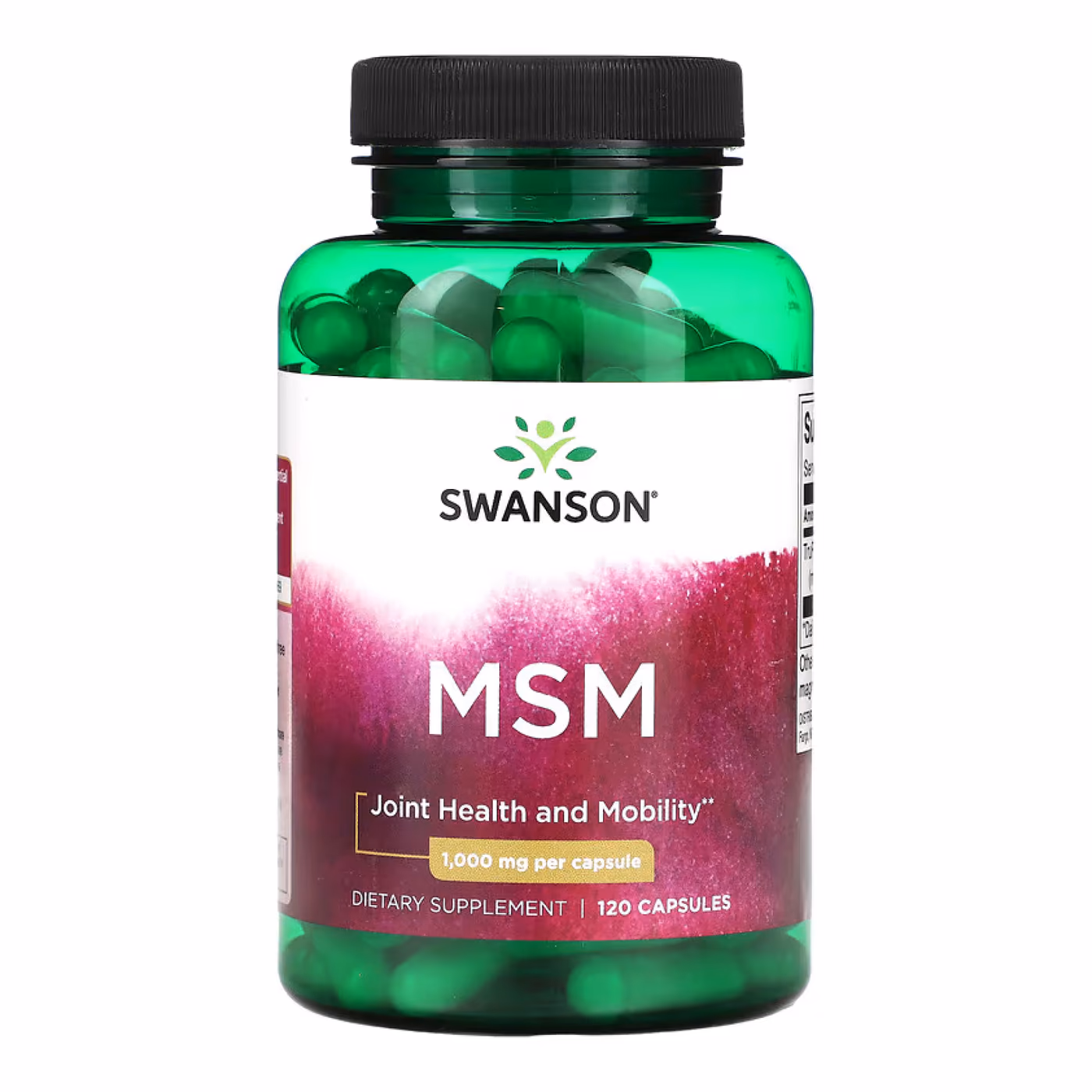 Swanson MSM 1000 мг, 120 капсул