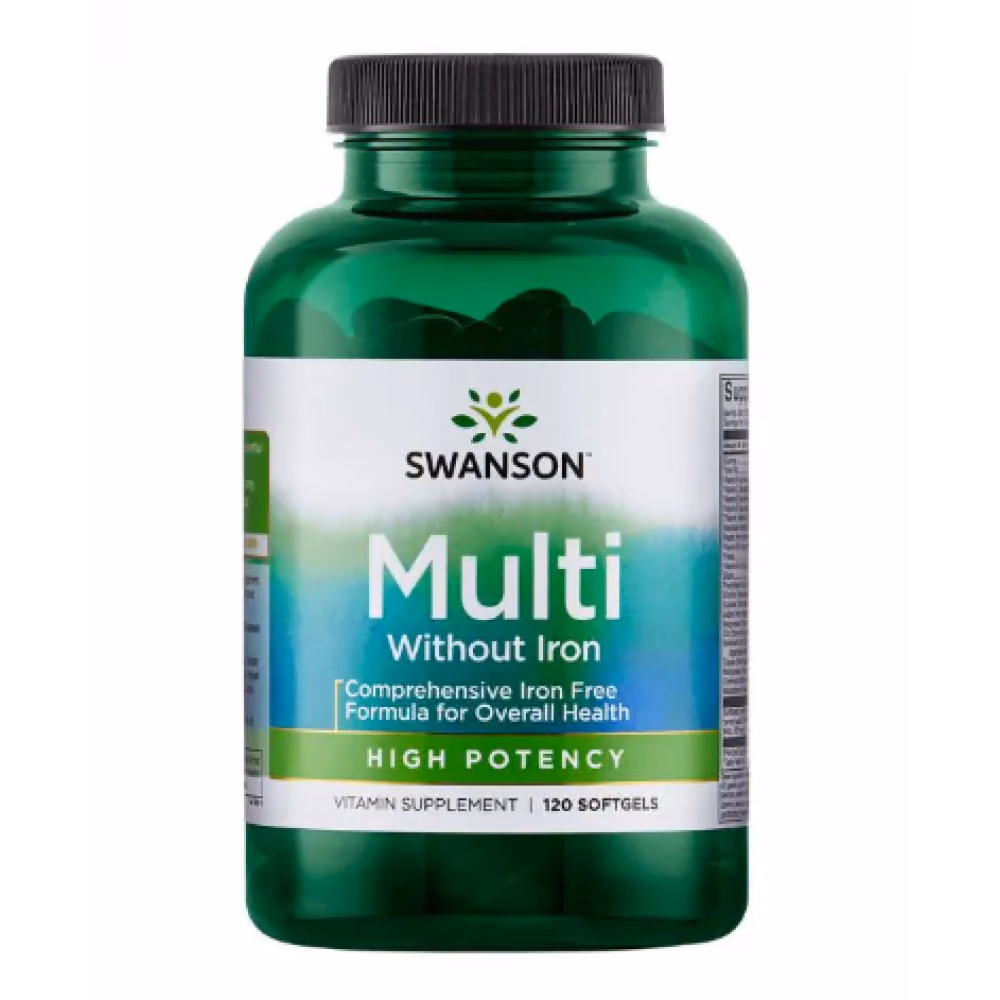 Multi whithout Iron - High potency - 120 sgels
