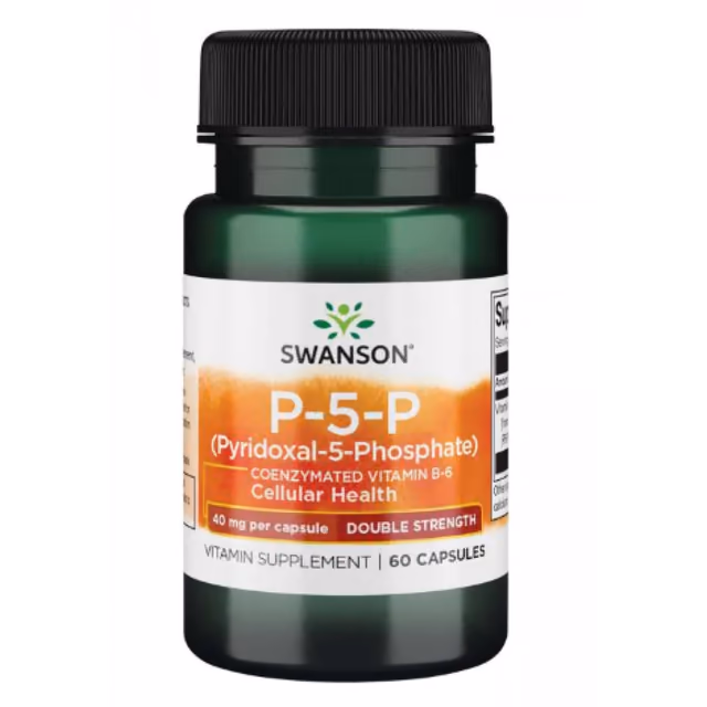 Swanson P-5-P (пиридоксаль-5-фосфат) 40 мг, 60 капсул
