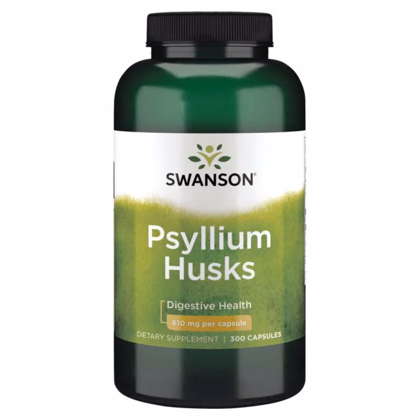 Swanson Psyllium Husks 610 мг, 300 капсул