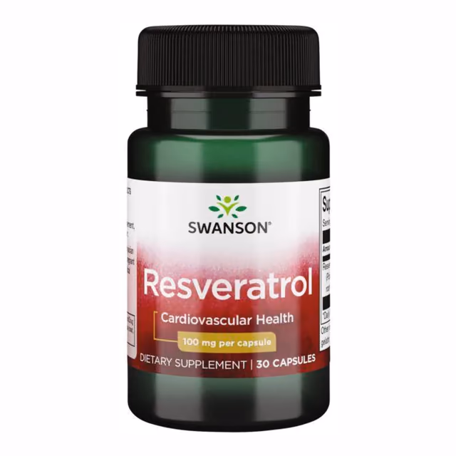 Swanson Resveratrol 100 мг, 30 капсул